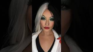 Cruella devil makeup tutorial [upl. by Esyla]