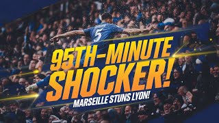 Last Minute Miracle Marseilles 95th Minute Stunner Shocks Lyon in Wild Olympico Derby [upl. by Ennis773]