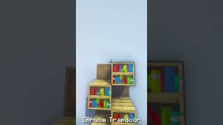 Minecraft  Simple Bookshelf Build Tutorial [upl. by Eiger74]