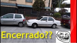 COMO SALIR DE ESTACIONAMIENTO estrecho en paralelo Línea [upl. by Mikihisa]