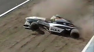 F1 Germany 1998  Ricardo Rosset crashes in saturday practice [upl. by Leban]