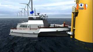 Crew Transfer Vessel  Mobimar 18 Wind [upl. by Neddie]