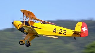 Bücker Jungmann BU 131 APM  Aerobatic Display [upl. by Eelirem788]