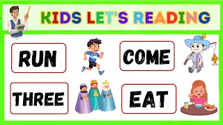 Kids learning video lesson number 8  reading sentences for class 1  kids sight words grade 1 2 [upl. by Genny163]