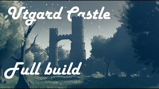 Building Utgard Castle from Attack on Titan in Tiny Glade FULL BUILD  no commentary  cosy building [upl. by Nissensohn]