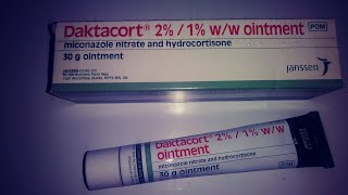 Daktacort 2  1 ww ointment miconzole nitrate and hydrocortisone Prescription strength [upl. by Nealy]