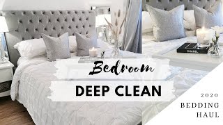 How to deep clean your bed  Giving our bed a deep clean  Mrs Hinch cleaning tips [upl. by Qifar]