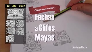 Cómo convertir fechas a glifos mayas [upl. by Ahsinit]