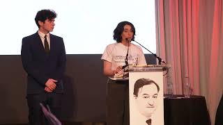 Zhala Bayramova  Outstanding Young Human Rights Activist Award  Magnitsky Awards 2024 [upl. by Nibroc]