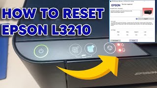 How to Reset Epson L3210  Service Required [upl. by Nnaeitak]