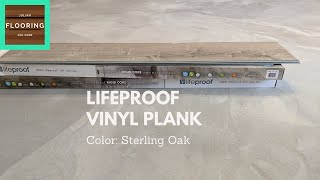 Lifeproof Sterling Oak Vinyl PLank [upl. by Brittne]