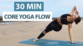 30 MIN STRONG CORE YOGA  Creative Vinyasa Flow for All Levels [upl. by Oirasan]