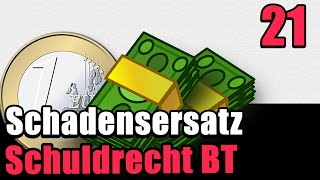 Schadensersatz im Werkvertrag  Schuldrecht BT 21 [upl. by Aihsekin]