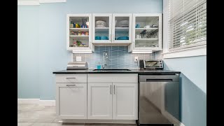 Transitional Galley Kitchen Remodel Done with New Cabinets [upl. by Lamonica]