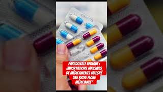 Paradoxale Afrique Importations Massives de Médicaments malgré une Riche Flore Médicinale  africa [upl. by Coral847]