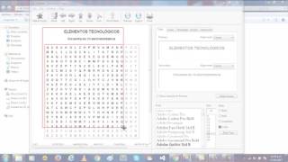 Crear sopas de letras y crucigramas [upl. by Nava]