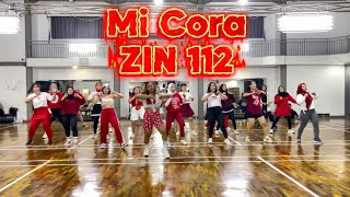 MI CORA  ZIN 112  CARIBBEAN FUSION  ZUMBA OFFICIAL CHOREO [upl. by Ylnevaeh249]