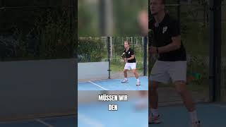 Dein Schluessel zum perfekten Return im Padel tennis  padel padeltennis [upl. by Orofselet]