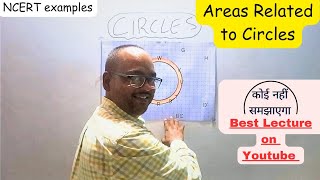 Ncert examples chapter 12  Areas related to Circles  Class 10  Amaninder Sir [upl. by Akienaj]