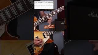 The correct way to play riff from Thunderstruck by ACDC part 1 shorts [upl. by Eyllib]