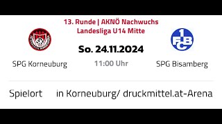 U14 LL SPG Korneuburg  SPG Bisamberg [upl. by Aniratak]