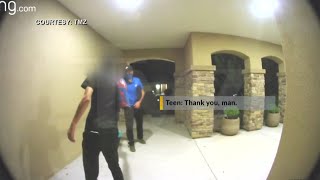 TMZ Delivery driver goes on tirade after teens dont leave tip [upl. by Fronniah266]