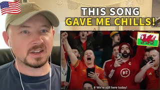 American Reacts to Yma o Hyd  Dafydd Iwan  Unofficial Welsh Anthem [upl. by Anjanette]