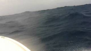 Big swells small boat pt1 [upl. by Patsis]