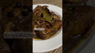 PORK SPARE RIBS ADOBO  ADOBONG BABOY adobongbaboy [upl. by Freemon]