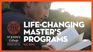 St Johns College Graduate Institute LifeChanging Masters Programs [upl. by Rabiah]