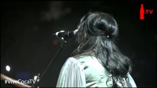 Carla Morrison  Dejenme LlorarVive Latino 2012 [upl. by Darcy]