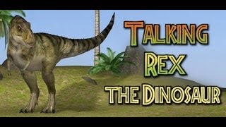 Talking Rex The Dinosaur iPhone App Review  CrazyMikesapps [upl. by Ynnoj]