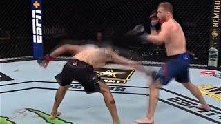 Tony Ferguson Punching Justin Gaethjes Legs [upl. by Pascoe441]