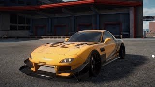 MAZDA RX7 550HP DRIVING AS FAST AS POSSIBLE [upl. by Elmo516]