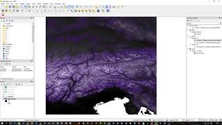 Generating Contours from Raster in QGIS [upl. by Artnoed]