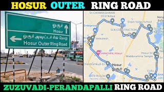 Hosur Outer Ring Road Project  Zuzuvadi to Perandapalli Outer Ring road  ஓசூர் ரிங்க் ரோடு [upl. by Goldberg382]