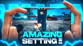 Amazing Settings Thatll Change Your Gameplay 🗿⚙️  Free Fire Best Headshot Setting 2025 [upl. by Annoyed837]