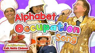 Alphabet Occupation Song  Jack Hartmann [upl. by Gardal]