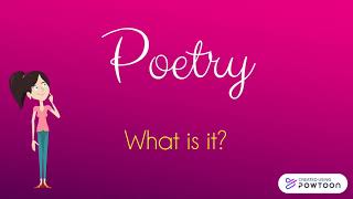 What is Poetry  Introduction to Poetry [upl. by Floridia602]