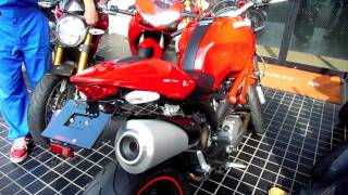 Monster 796amp1100 EVO Stock Exhaust Sound [upl. by Gower881]