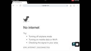 How to play the chrome Dino game in google [upl. by Annohsal]