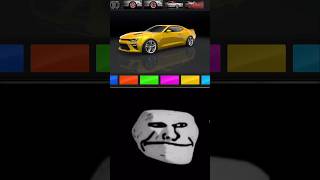 🤯Changing my car colour🤯 shorts newvideo tranding automobile drifting trollface memes funny [upl. by Meter384]