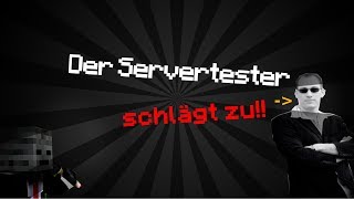 Extrem dumm  Der Servertester SCHLÄGT zu  Minecraft Trolling  Abgegrieft [upl. by Yelsnia]