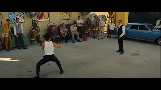 Volt egyszer egy Hollywood  Bruce Lee vs Brad Pitt Cliff Booth Once Upon a Time in Hollywood 2019 [upl. by Rothwell]