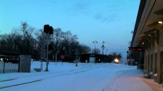 Amtrak 87 South  Lockport IL [upl. by Dahij]