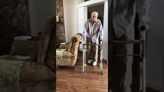 Overcoming Parkinsons Freezing of Gait – First Time Walking with the NexStride [upl. by Sondra]