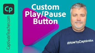 AllNew Adobe Captivate  Play Pause Button Tutorial [upl. by Renault]