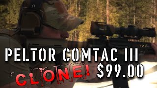 ZTAC Comtac III a Peltor Comtac III Clone [upl. by Starbuck832]