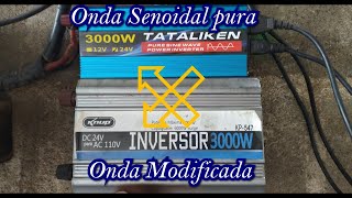 Inversor Onda Senoidal Pura X Onda Modificada [upl. by Ennaira608]