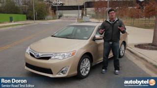 2012 Toyota Camry Hybrid Test Drive amp Car Review [upl. by Sidwel345]